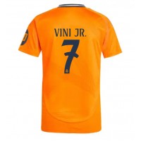 Real Madrid Vinicius Junior #7 Fußballbekleidung Auswärtstrikot 2024-25 Kurzarm